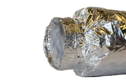 Geluiddemper rond luchtkanaal, Ubbink Ubiflux, Ø200mm, flexibel, 50mm