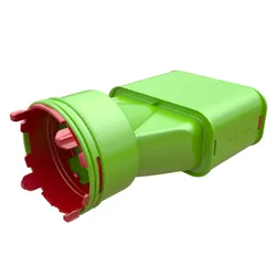 Verloopstuk vierkant op rond, Ubbink Air Excellent 48 Flex, Ø90mm, kunststof, 130x60mm