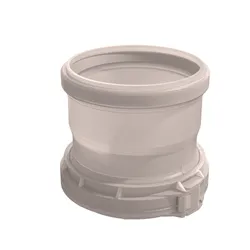 raccord de conduit de fumées simple paroi Ubbink pièce de jonction Ø120mm plastique