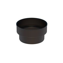 Verloop rond luchtkanaal, Ubbink Aerfoam, 180/160mm, kunststof, rond luchtkanaal