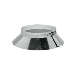 Stormkraag rond kanaal, Ubbink Rolux, Ø100mm