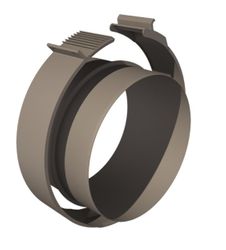 Manchon de raccordement pour conduit d’air circulaire à double paroi, Ubbink Aerfoam, Ø200mm