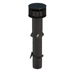 Ventilatie dakdoorvoer, Ubbink Multivent, 131mm, 750mm