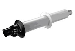 Rookgasmuurdoorvoer, Ubbink Rolux 4G, concentrisch, 80/125mm