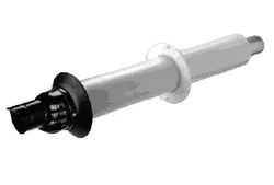 Rookgasmuurdoorvoer, Ubbink Rolux 4G, concentrisch, 80/125mm