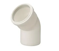 raccord de conduit de fumées simple paroi Ubbink pièce de jonction Ø110mm plastique