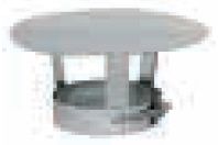 regenkap RVS voor flex 200mm ubbink (ex 371390)