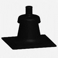 PP120 diam. 60mm schoorsteenopstand chemilux ubbink