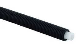 Tube composite avec tube à manteau, Uponor Aqua Pipe, 20x2.8mm, noir, flexible, 50m