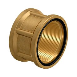 Manchon fileté, laiton, 1" FF, Uponor Ecoflex Wipex