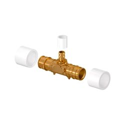 té réduction push fit  x  x mm FFF Uponor Quick & Easy