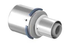 Persverloopmof, kunststof, 63x40mm FF, (drink)water, Uponor S-Press