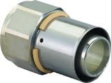 Pièce de transition à sertir, laiton, 40/4mm x 5/4" F, Uponor MLC Press
