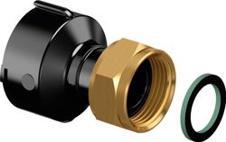 draadovergangsstuk messing 1/2"  x  3/4" M Uponor