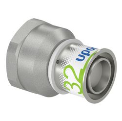 Pièce de transition à sertir, laiton, 32/3mm x 5/4" F, Uponor S-Press PLUS