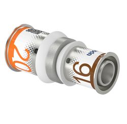 Persverloopmof, messing, 20/2.25x16/2mm FF, (drink)water, Uponor S-Press PLUS