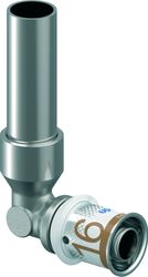 Coude de transition à sertir 90°, laiton, 16/2mm x 15mm tube en cuivre, eau potable, Uponor S-Press PLUS