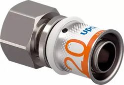 pièce de transition à sertir laiton mm x F Uponor S-Press PLUS