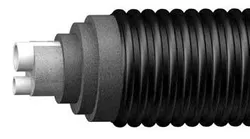 Tube pré-isolé, Uponor Ecoflex Aqua Twin, 2 buizen, Ø175mm