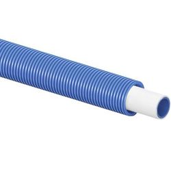 Meerlagenbuis met mantelbuis, Uponor UniPipe PLUS, 16x2mm, blauw, flexibel, 75m
