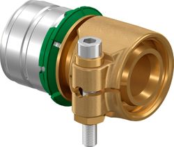 Pièce de transition à sertir, laiton, 32/2.9mm x 32mm F, Uponor Wipex PN6