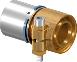 Pièce de transition à sertir, laiton, 40/3.7mm x 40mm F, Uponor Wipex PN6