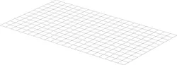 treillis Uponor Classic 2100x1200mm RM=100mm