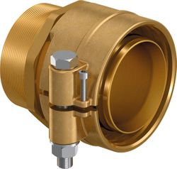 pièce de transition à compression laiton 125mm x 4" M chauffage Uponor Ecoflex Wipex