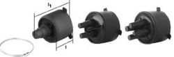 eindkap quatro 25-32/25-28-32/22-25-32 mantel diam:175 mm