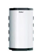 Buffervat, Vaillant VPS R 100/12 M, 100 liter, staal, klasse A, Ø550x932mm, met isolatie