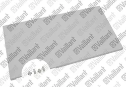 Plaat boven (achter) vaillant