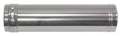 Conduit de fumées concentrique, Vaillant, plastique/inox, 80/125mm, L=500mm