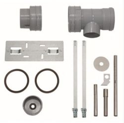 set t-stuk DN100 PP condensafvoer vaillant