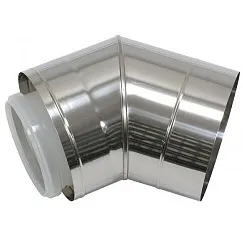 Concentrische rookgasbocht, Vaillant, inox/kunststof, 160/225mm