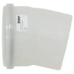 Enkelwandige rookgasbocht, Vaillant, 15°, Ø160mm, kunststof, met lipring