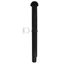dakdoorvoer d186/160 PP zwart voor ecoCRAFT vaillant