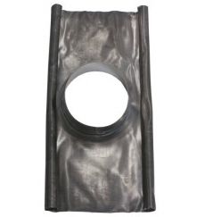 solin Vaillant Ø160mm inox rectangulair 15-25°