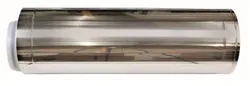 Conduit de fumées concentrique, Vaillant, plastique/inox, 250/350mm, L=1000mm