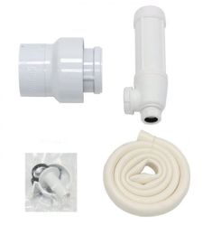 keteladapter 80/125 AL met condensafvoer vaillant (ex 0020045709)