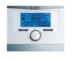 ruimteklokthermostaat Vaillant multiMATIC weekklok VR 91f