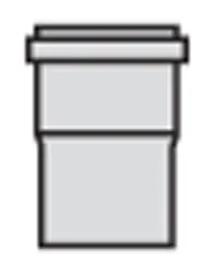 Rookgasketeladapter, Vaillant, aluminium, concentrisch / concentrisch, 63/95,5mm - 60/100mm