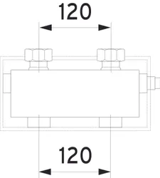 evenwichtsfles WH 27 2,0 m3/h aansluiting 1 vaillant