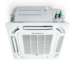 Airco splitsysteem binnenunit, Vaillant climaVAIR multi VAM 1-035 KNI, koelen en verwarmen, cassette (4-zijdig), 3.5kW, R-32, 4kW