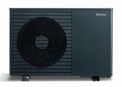 Warmtepomp (lucht/water) monobloc, Vaillant aroTHERM Plus UPGRADE VWL 55/8.1 A S2, geschikt voor bijverwarming CV, buitenopstelling, 5kW, A+++, 1x220