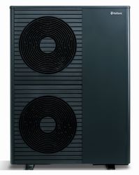 Pompe à chaleur air/eau monobloc, Vaillant aroTHERM Plus UPGRADE VWL 125/8.1 A S2, adapté au fonctionnement hybride, installation extérieure, 12kW, A+