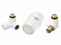 vasco ventielset 1-8 + thermostaatkop haaks links WIT