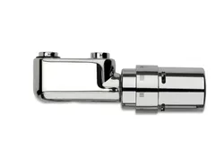 vasco designventielset + thermostaatkop haaks CHROOM