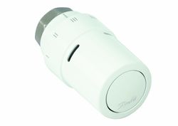 Tête thermostatique radiateur, Vasco flatline, M30 x 1,5, blanc, 8 - 28°C