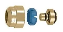knelkoppeling Vasco 16x2mm 1/2" geschikt voor:  kunststof