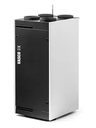 WTW-unit, Vasco DX, 4, 400m3/h, D=180mm, 4 bovenaansluitingen